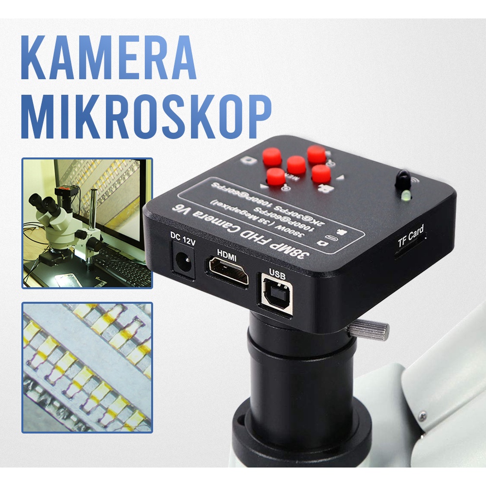 

MHX Kamera Mikroskop Industrial Magnifier Full HD 48MP 2K - V8