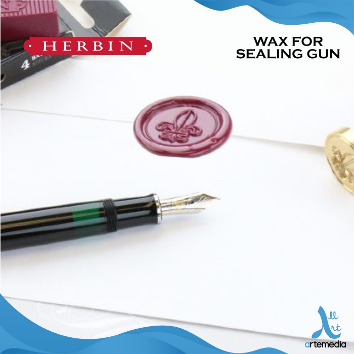 

Lilin Segel Stempel Herbin Seal Wax Stick Set 6 For Wax Gun
