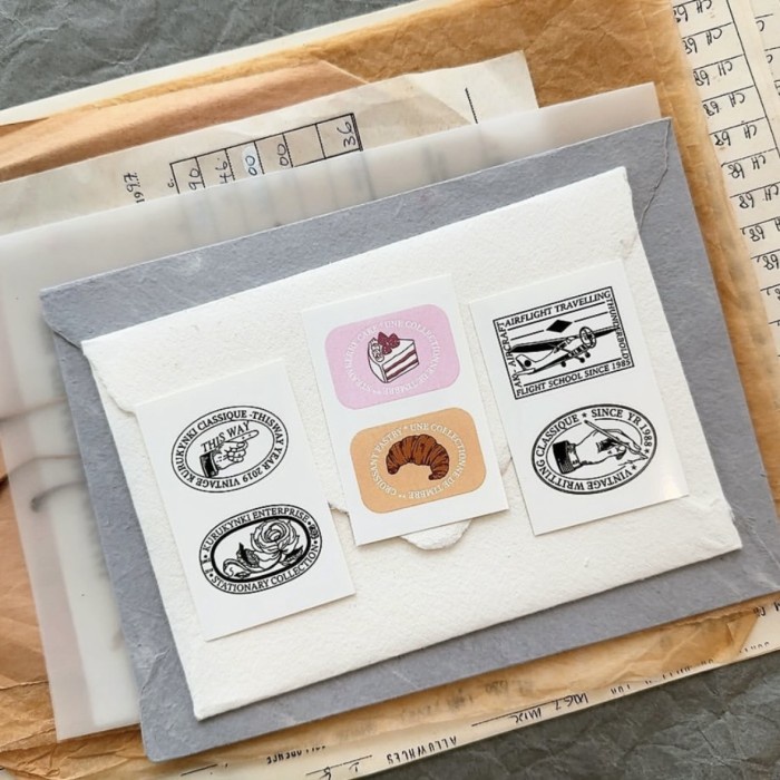 

Kurukynki Classique Vintage Postal / Mini Postal / Malaysia Iconic Postal / Pastry Postal Rubber