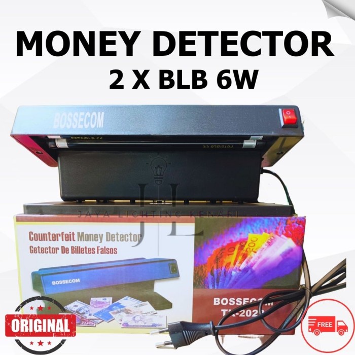 Money Detector Uang Palsu/ Alat Sensor Uang Diteksi Uang Palsu