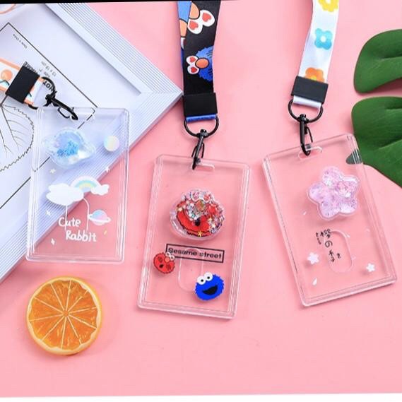 

Name Tag / Bag Tag / Gantungan Koper / Pengenal ID Card Transparan