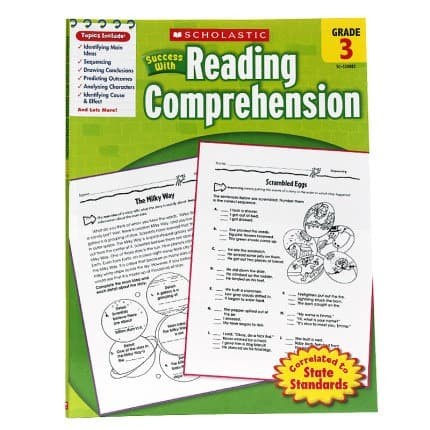

Scholastic Success with Reading Comprehension Grade 3