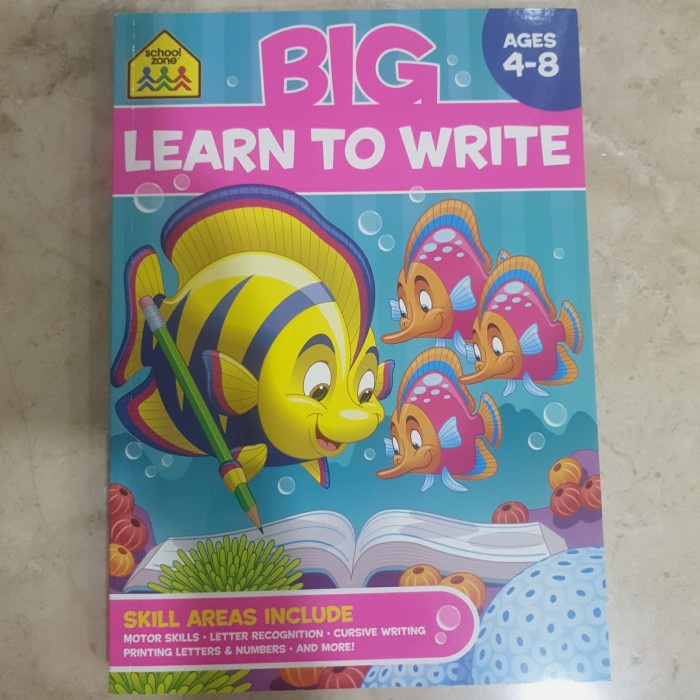 

nursery english book learn to write book