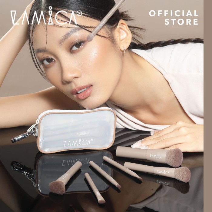 Lamica Petite Travel Brush Set