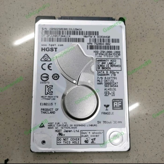 HDD 2TB Hardisk 2TB Laptop 2.5" Internal Harddisk External Notebook