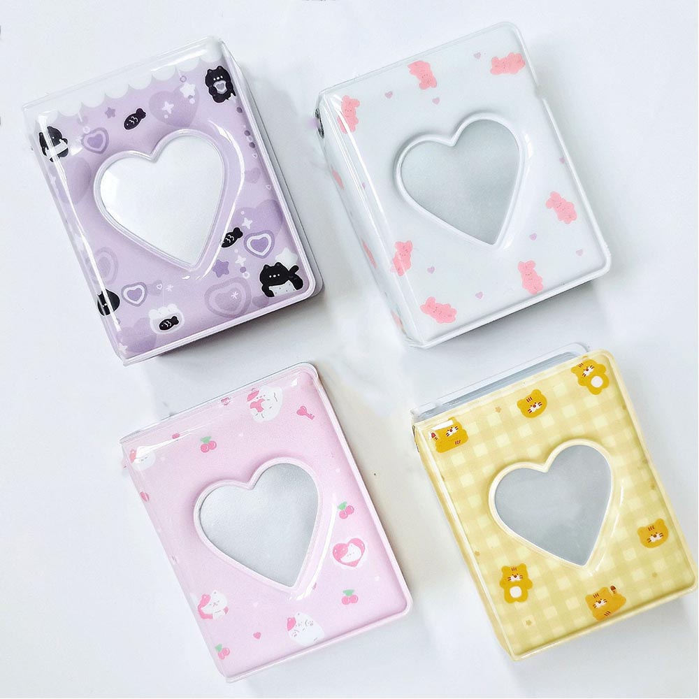 

16 Pockets Mini Photo Album Cartoon Album Photo Photocard Holder Book Collect Kpop Album De Fotos