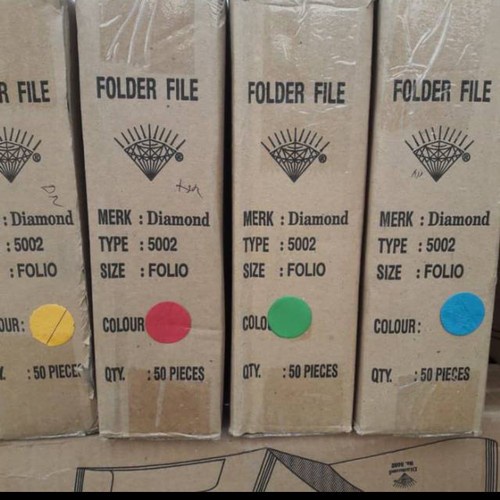 

Map /stopmap /folder file map diamond 5002 folio isi 50 pcs Kode 1322