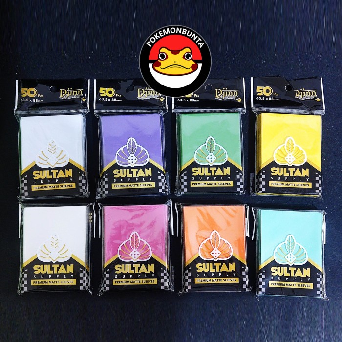 

SULTAN DJINN Standard Matte Card Sleeves Kartu Pokemon TCG Card Kode 1148