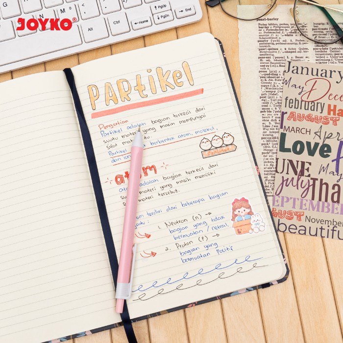 

Buku Tulis Catatan Bergaris Ruled Notebook Joyko Nb-726 Flora