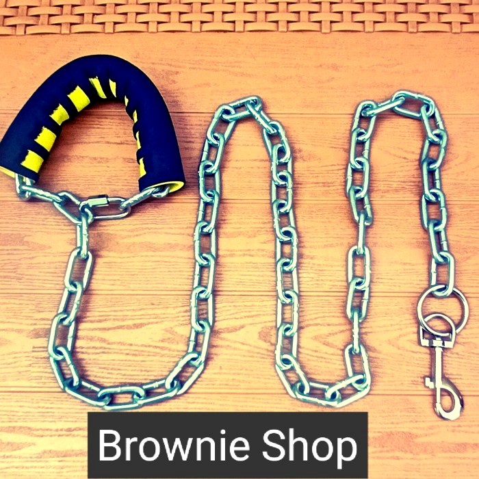 TERBARU Rantai Tuntun Anjing Ras Besar Kuat