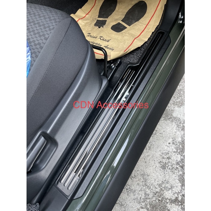 TERBARU Sill Plate Jimny JB74/Pelindung Pintu Jimny/Suzuki All New Jimny 2020