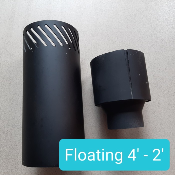 Skimmer skimer floating terapung otomatis 4 inch ke 2 inch