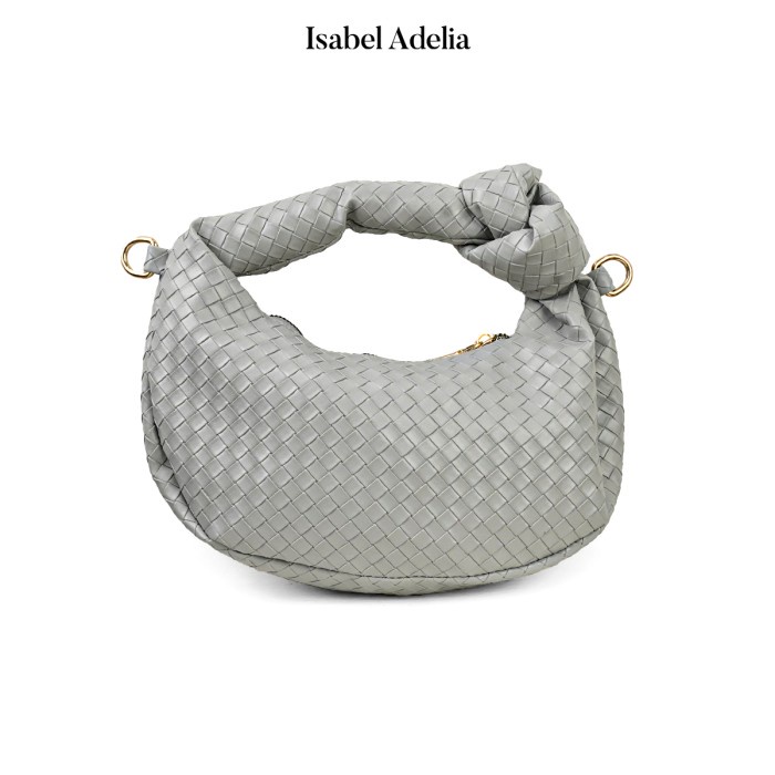 Tas wanita Isabel Adelia JODIE Tas Sling Bag Wanita - Abu-abu modern termurah waterproof