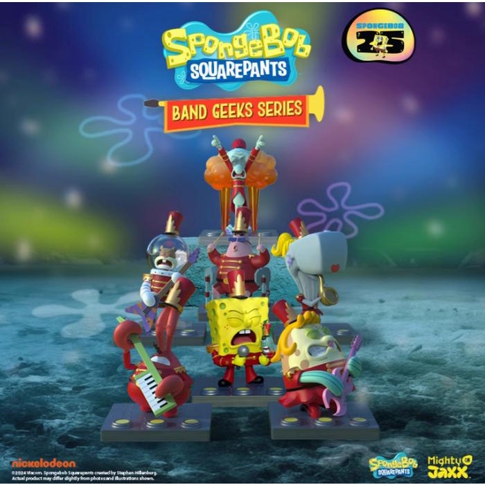 Mighty Jaxx - Spongebob Squarepants Band Geek Series - Blind box 1 SET