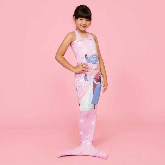 Mermaid Frozen baju duyung baju renang new model kostum putri duyung anak Cantik Motif Fashion