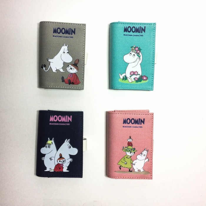 

[READY] Card Holder Dompet Kartu Moomins Swedia lucu kanvas canvas Kode 347