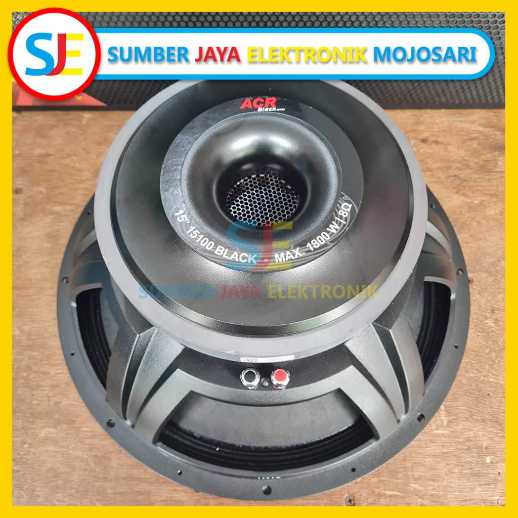 Speaker ACR Black 15100 / Speaker ACR 15 inch Black 15100 Subwoofer