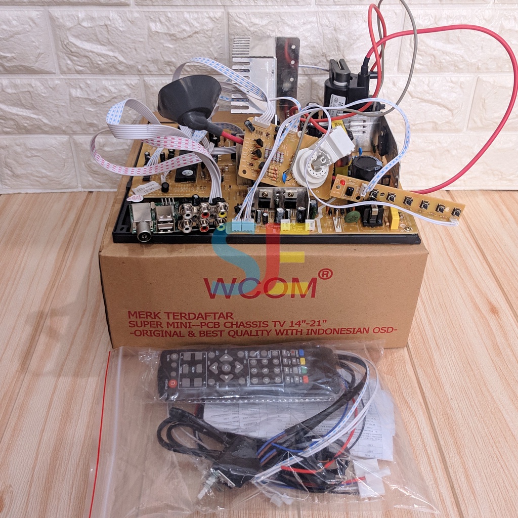 Mesin TV Digital 21 Inch Slim / Mesin TV 21" Slim Digital / Tunner Tv Digital / Tunner digital