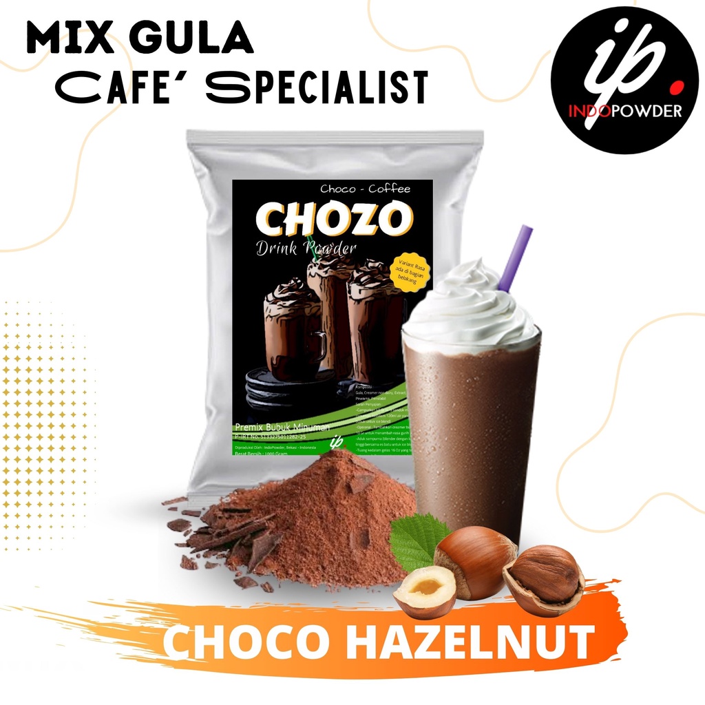 

IP Bogor - Bubuk Minuman Rasa CHOCO HAZELNUT 1Kg Untuk Cafe, Waralaba dan Resto