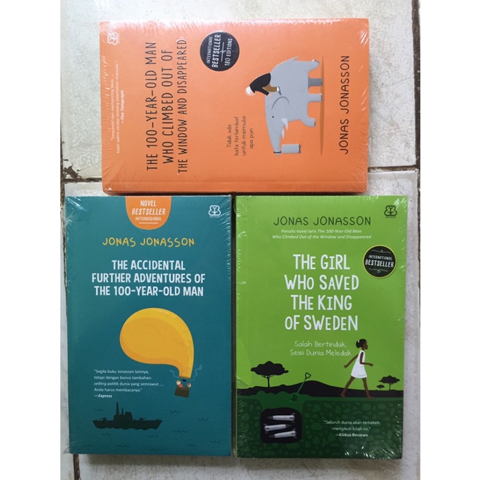 

Paket Novel Bestseller Jonas Jonasson