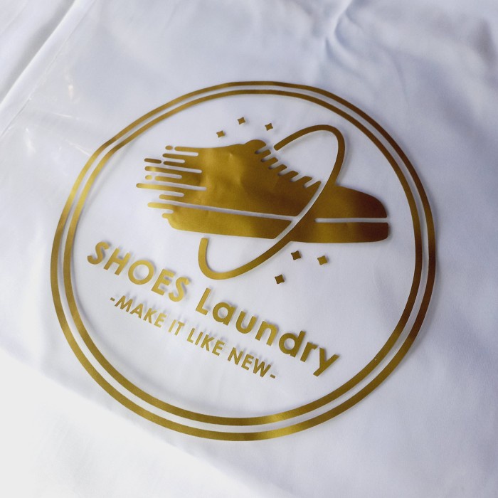 Plastik Sepatu Laundry Klip Zip Lock