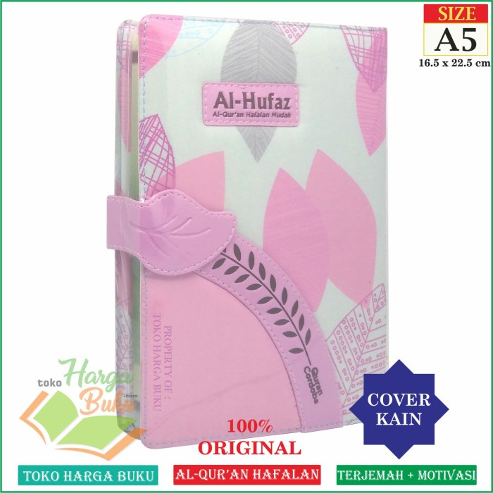 

Ready Al-Quran Hafalan Al-Hufaz Muslimah A5 Jaket Kain Terjemah Tajwid Cdb