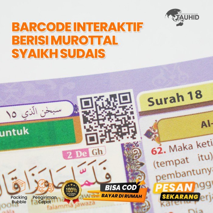 

Ready Mushaf Al Madrasah Duo Latin A4 Edisi 2023 Al Qosbah
