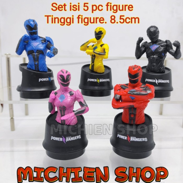 Power Ranger Cup XXI Figure Topper Kue