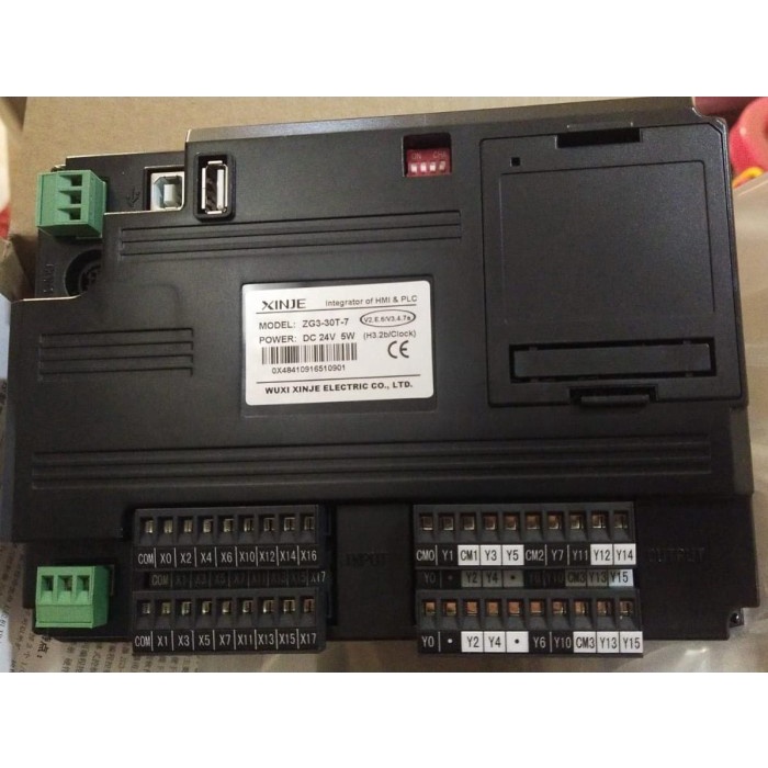 Touchscreen Mesin Potong ( HMI + PLC ) Include Programe