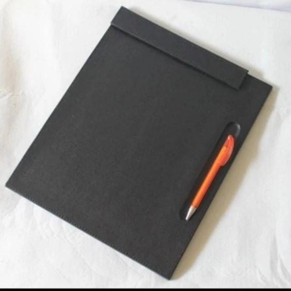 

Leather Notepad A4 Alas Meeting Hotel Kantor Stationary Kertas