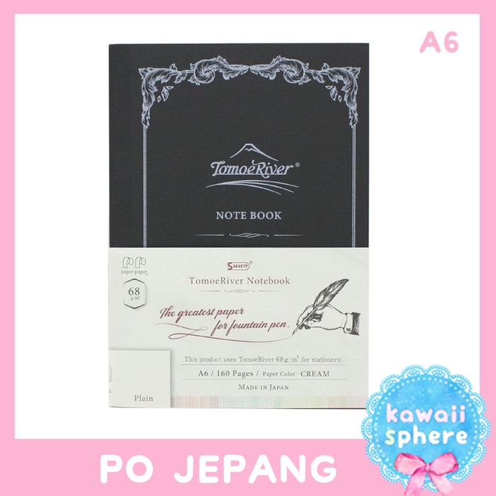 

Tomoe River Notebook for Fountain Pen Sakae Technical Paper A6 PO
