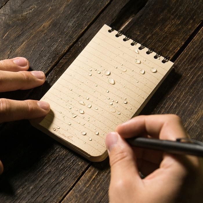 

Rite in the Rain 935T Top-Spiral 3x5" Notebook Buku Tahan Air - Tan