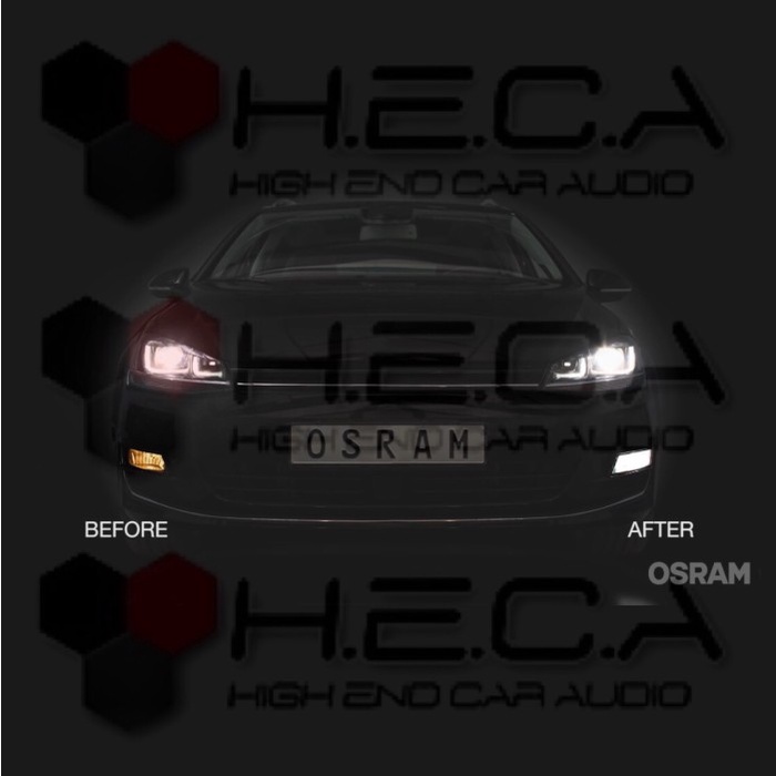 Gercep Lampu Led Foglamps Foglamp Fog Lamp Osram H8 / H11 / H16 Kabut Mobil