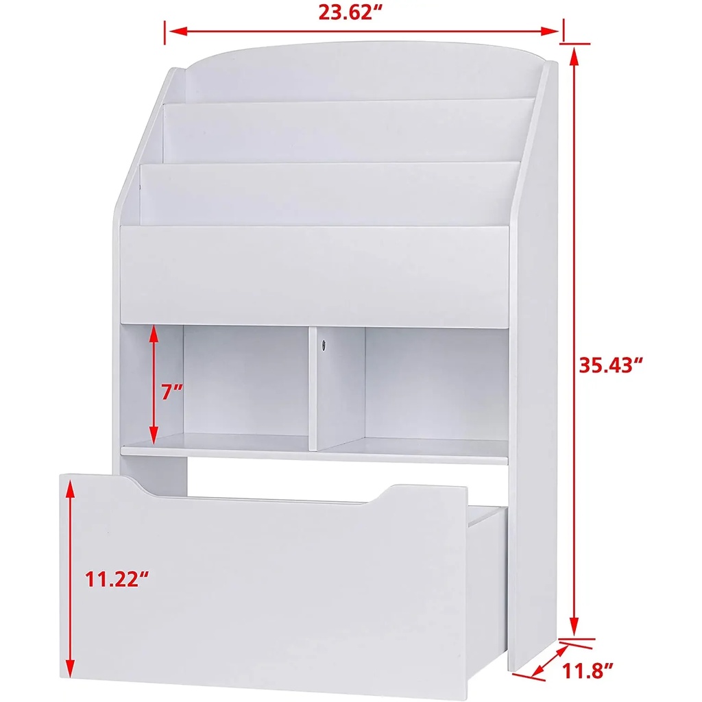 Wooden bookcase hot sale bookcase and standing bookshelf for children