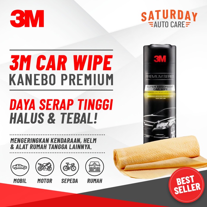 3M Car Wipe Chamois Original Kanebo 3M Original
