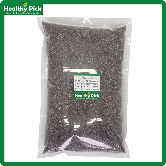

Wdo - Black Chia Seed Organic Organik 1 Kg