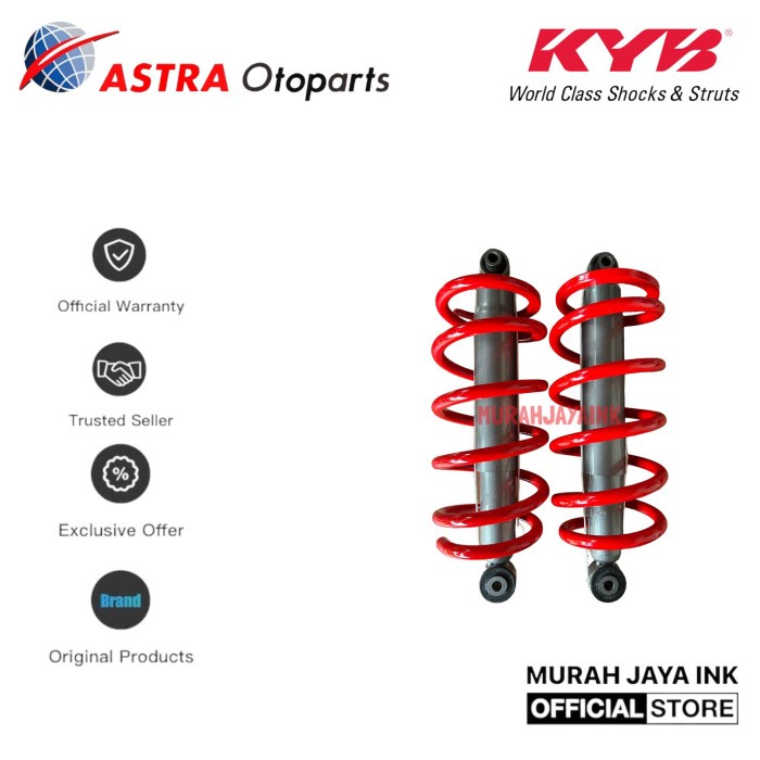 Shockbreaker & Per Kyb Kayaba Xr Daihatsu Sigra Calya Belakang Ori