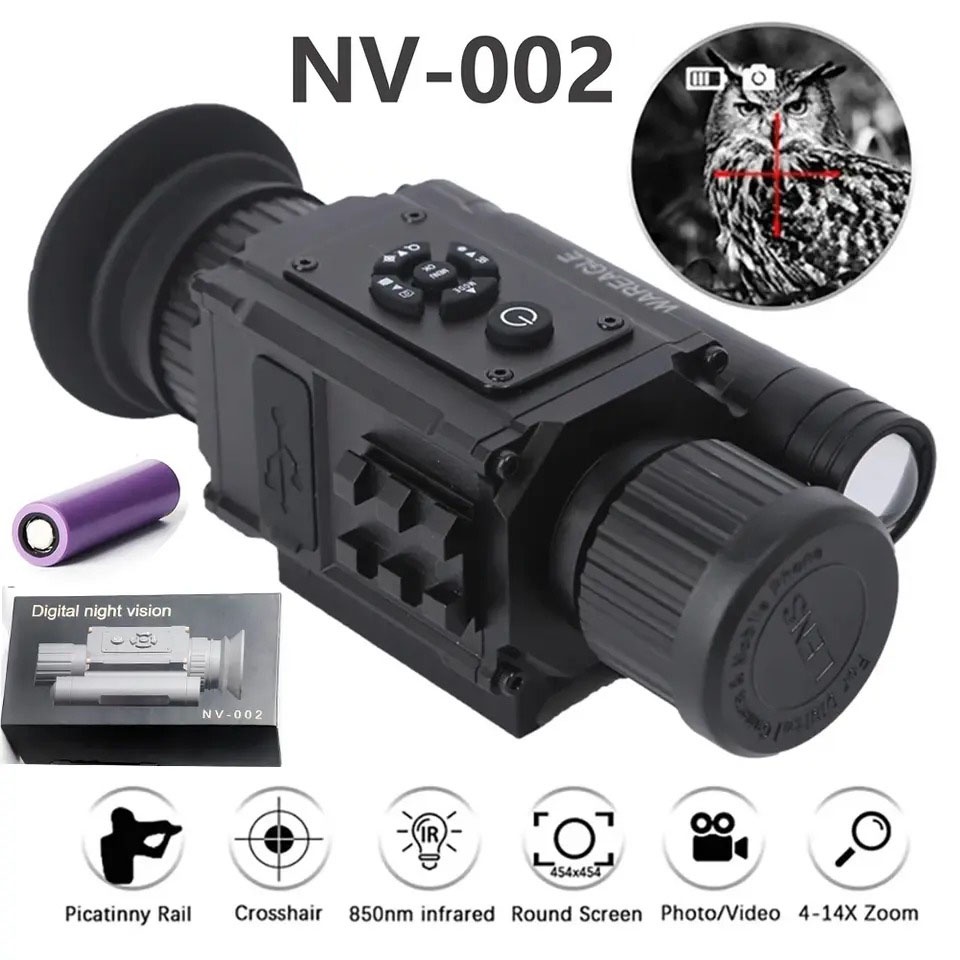 ELTRA NV002 Infrared Night-Vision Monocular Riflescope Hunting Rifle Scopes Optics PCP Air Gun Sight
