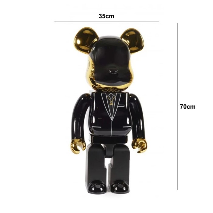 Svetlana Pajangan Patung Karakter Daft Punk/ Bearbrick Figure 100% A21