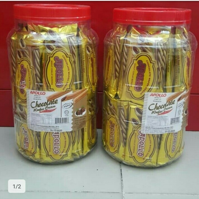 

Appolo chocolate /biskuit wafer appolo malaysia