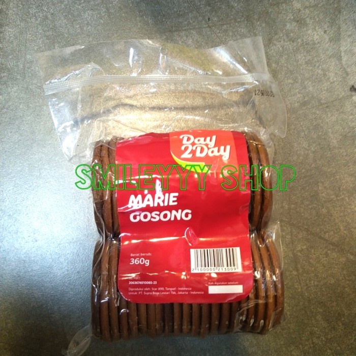 

Day 2 Day Marie Gosong 360Gr Biskuit Wafer Berkualitas