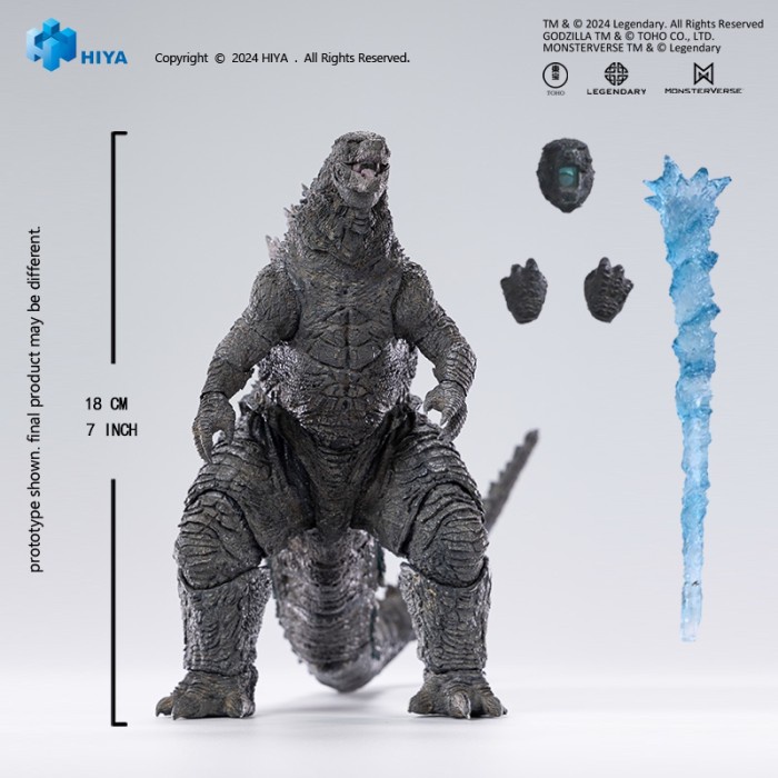 HIYA TOYS EBG0413 Godzilla vs. Kong Heat Ray Godzilla (2021)