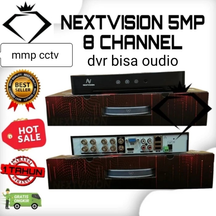dvr 8 glenz 5mp 2560p Hybrid Dvr 8 annel GLENZ