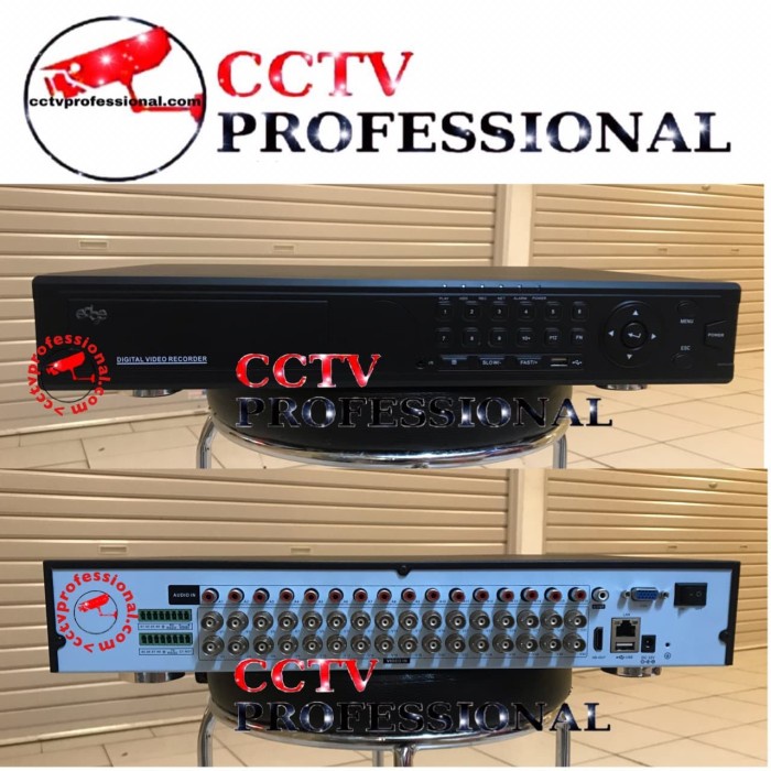 DVR SMART EDGE 32 ANNEL HYBRID 5MP 6IN1 5 MEGAPIXEL