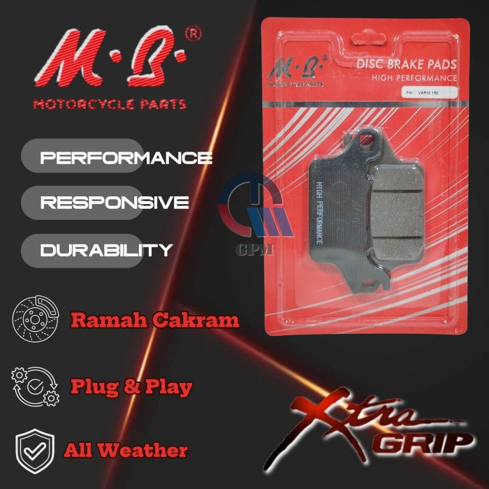 Kampas rem depan Honda Vario 125/150/160 2018-up Kaliper Tokico, Genio, Stylo 160 CBS kaliper Tokico