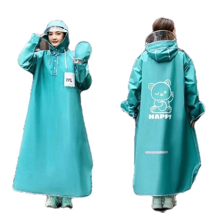Jas Hujan wanita dewasa jas hujan aestethic motif lucu