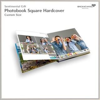 Photobook Album Foto Custom Hardcover Square