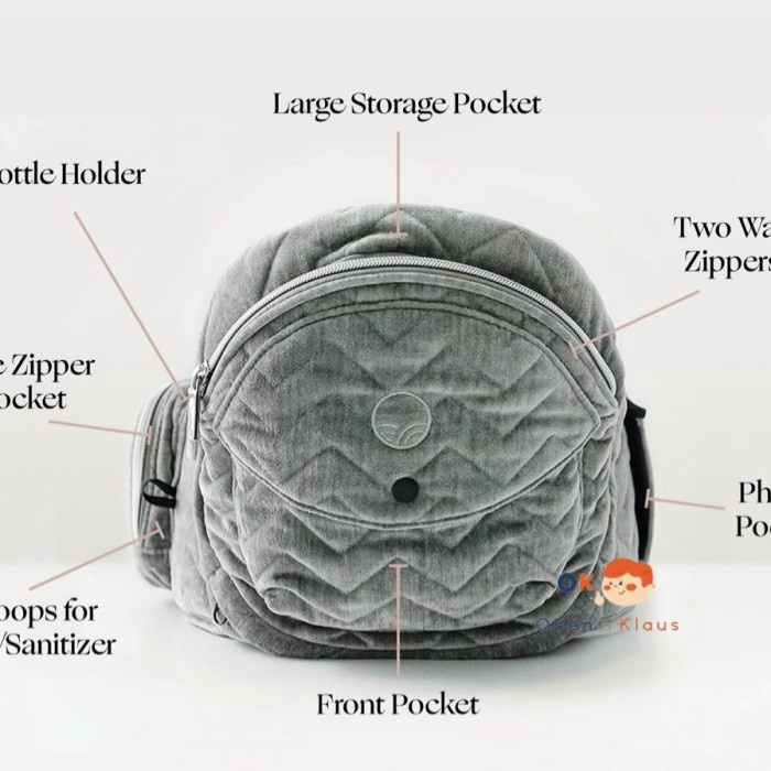 KHUSUS GRAB Tush baby hip carrier breastfeeding support newborn to 20 kg ergonomic