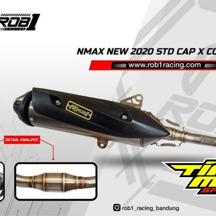 KNALPOT ROB1 ALL NEW NMAX 2020