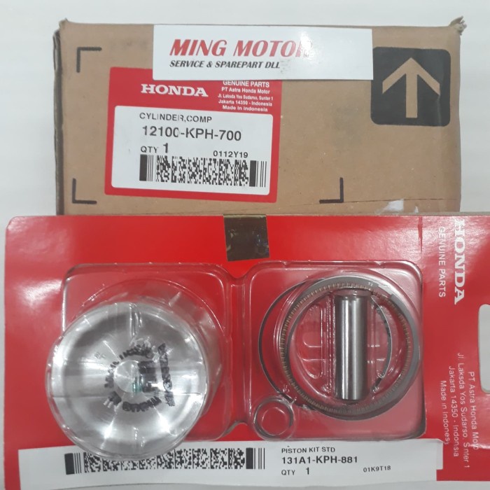 Blok Seher Supra X 125 Fi Pertama Kph Asli Ahm